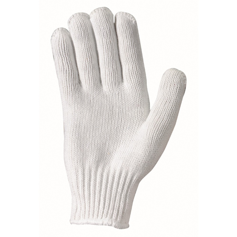 300 PAIR 25 DOZEN WHITE STRING KNIT GLOVES COTTON POLYESTER WORK SAFETY GLOVES