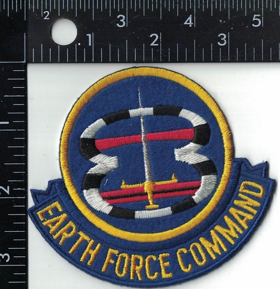 Earth Force Command Military Patch