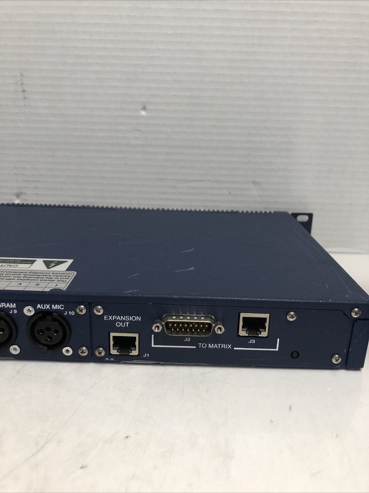 Clear-Com Digital Matrix Intercom Control Panel w/ Power Cord