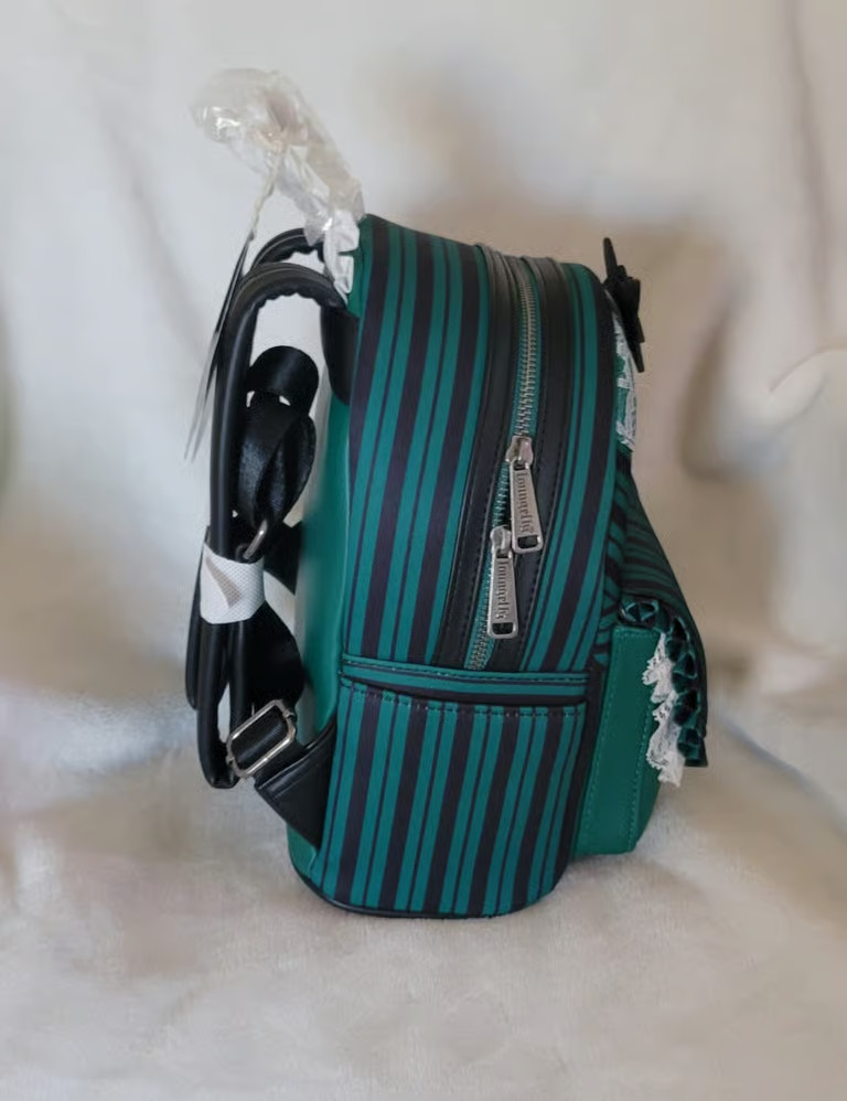 Disney Parks Haunted Mansion Ghost Host Tag Mini Backpack Loungefly
