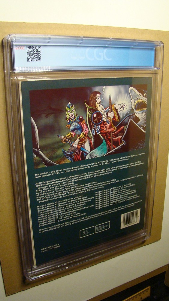 MODULE U3 THE FINAL ENEMY *CGC 8.0 WHITE* DUNGEONS DRAGONS