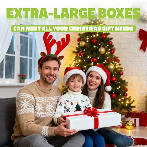 13 Pack Gift Boxes with Lids for Presents, Assorted size Gift Boxes for White