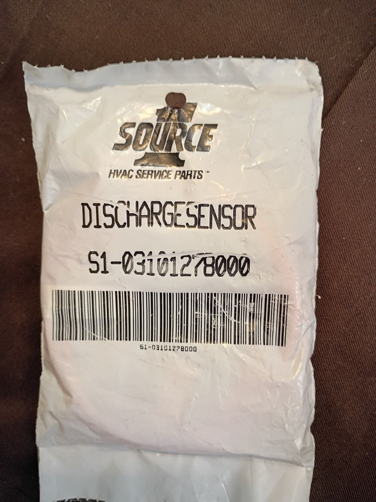 SOURCE 1 DISCHARGE SENSOR S1-03101278000