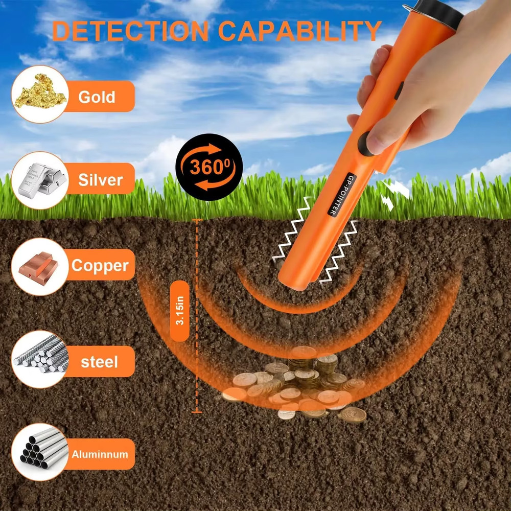 Garrett Pro Pointer Pinpointer Handheld Metal Detector Waterproof Digger Edge