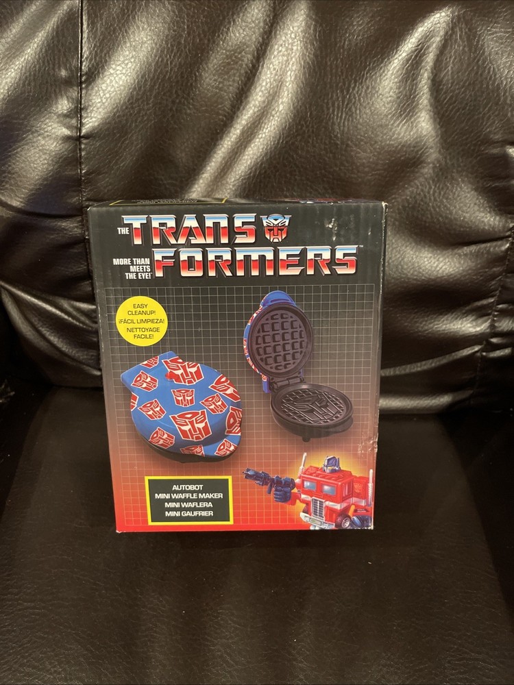 Transformers Uncanny Brands Autobot Mini Waffle Maker New In Box Auto Bot