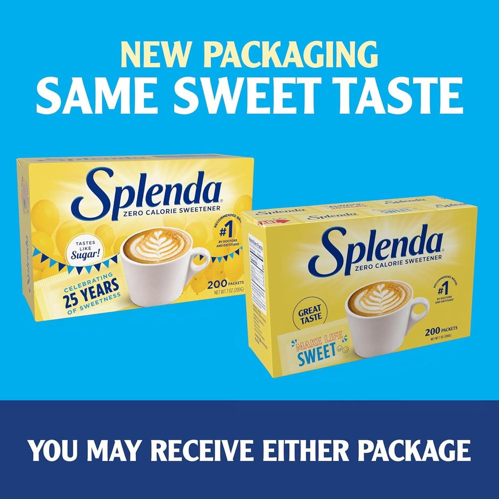 Zero Calorie Sweetener Packets