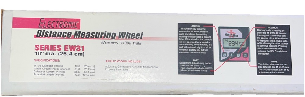 Meter-man EW31 Measuring Wheel