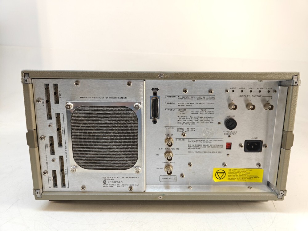 HP 3563A Dynamic Signal / Control System Analyzer with Digital Inputs, 100kHz