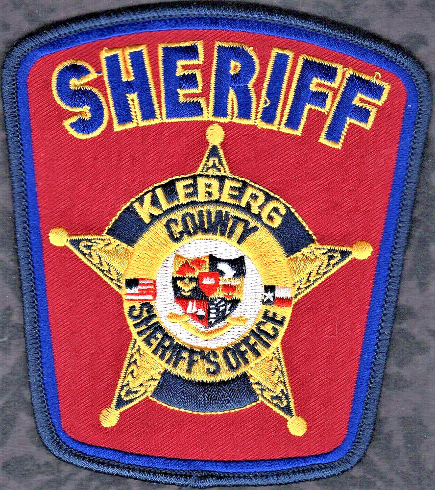 Kleberg County Texas Sheriff Shoulder Patch