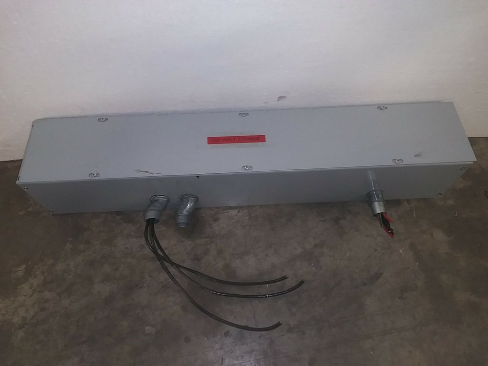 Cooper B-line Auxiliary Gutter 480 V 3 Phase Part#66e