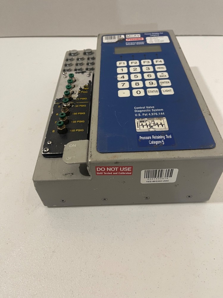 Fisher FlowScanner 6000 Control Valve Diagnostic System