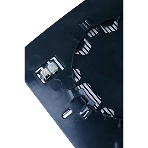 Heated Repl. Glass Left Driver Side Compatible with Driver Side Upper (Left)