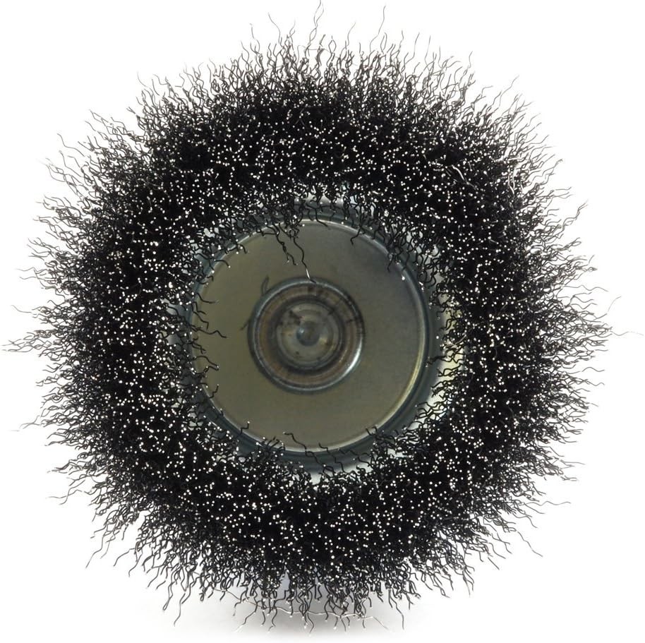 Versatile Fine Grit Wire Cup Brush - Removes Scale, Rust & Paint Efficiently