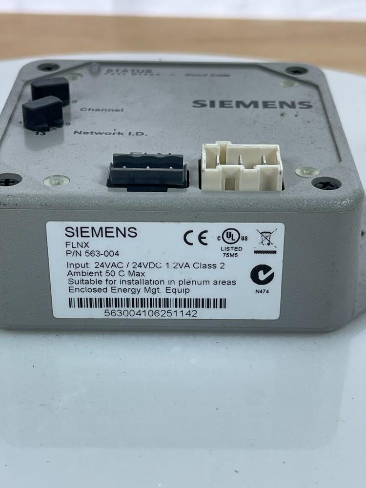 Siemens FLNX Module 563-004 FLN Network Interface 24VAC Tested