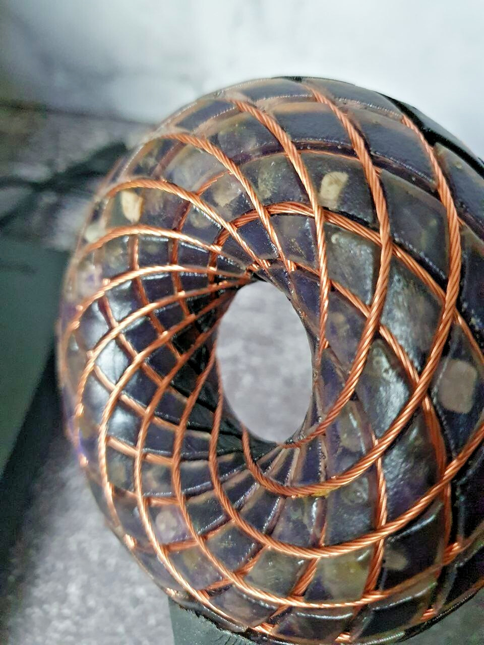 This is PEMF, Scalar & Zero Point Geometry All In 1: ToruShield Scalar Radionics