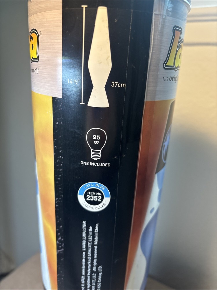 Tommy Thayer Kiss 2010 14 1/2” Lava Lamp Original Unopened Container New