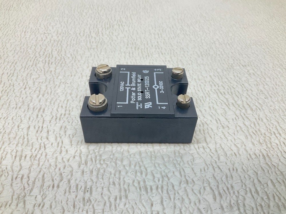 Potter & Brumfield SSRT-120D25 Solid State Relay 3-32 VDC SSRT120D25 (TB)