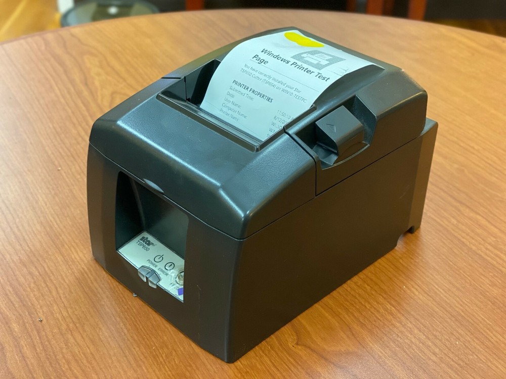 Star TSP650 Thermal Parallel POS Receipt Printer- Grade C