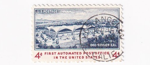 STAMP SCOTT 1164 "First Automated Post Office" 4 CENT 1960 USED - B