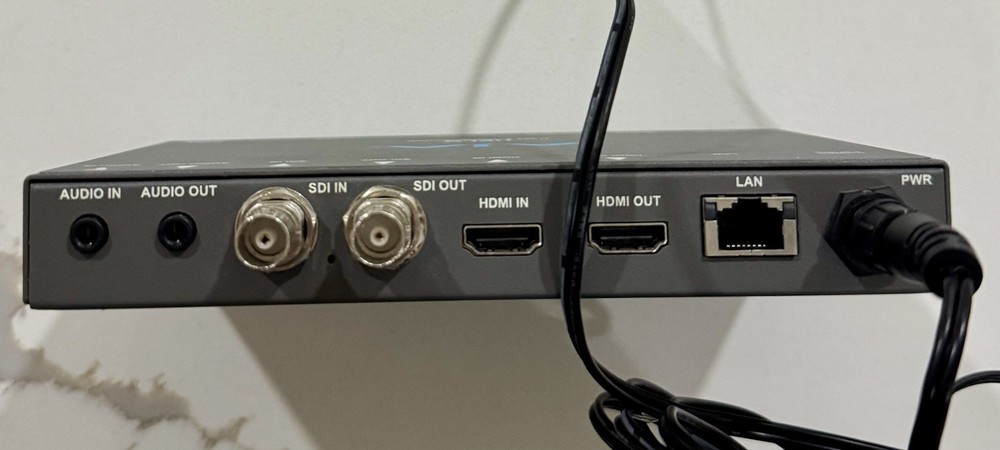 Aja Helo H.264 HD/SD stream and record encoder.