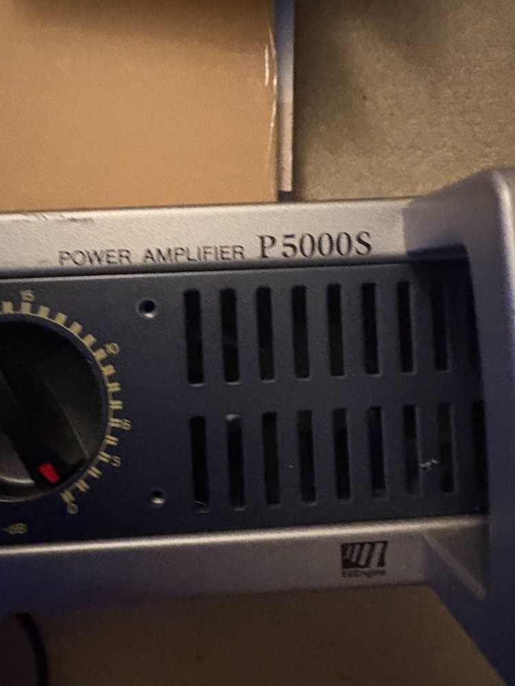 3 Yamaha P5000S Power Amplifier's