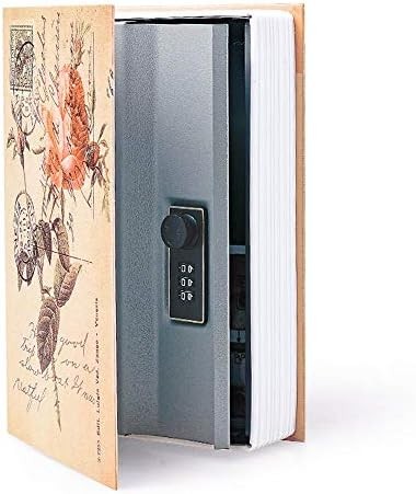 Combination Lock Book Safe Hidden Storage