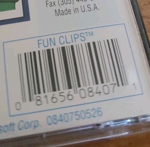 Fun Clips CD-ROM from Expert Software