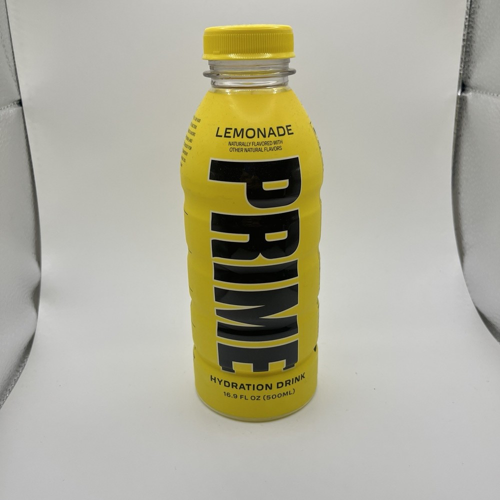 Prime Hydration Lemonade Bottle No Liquid