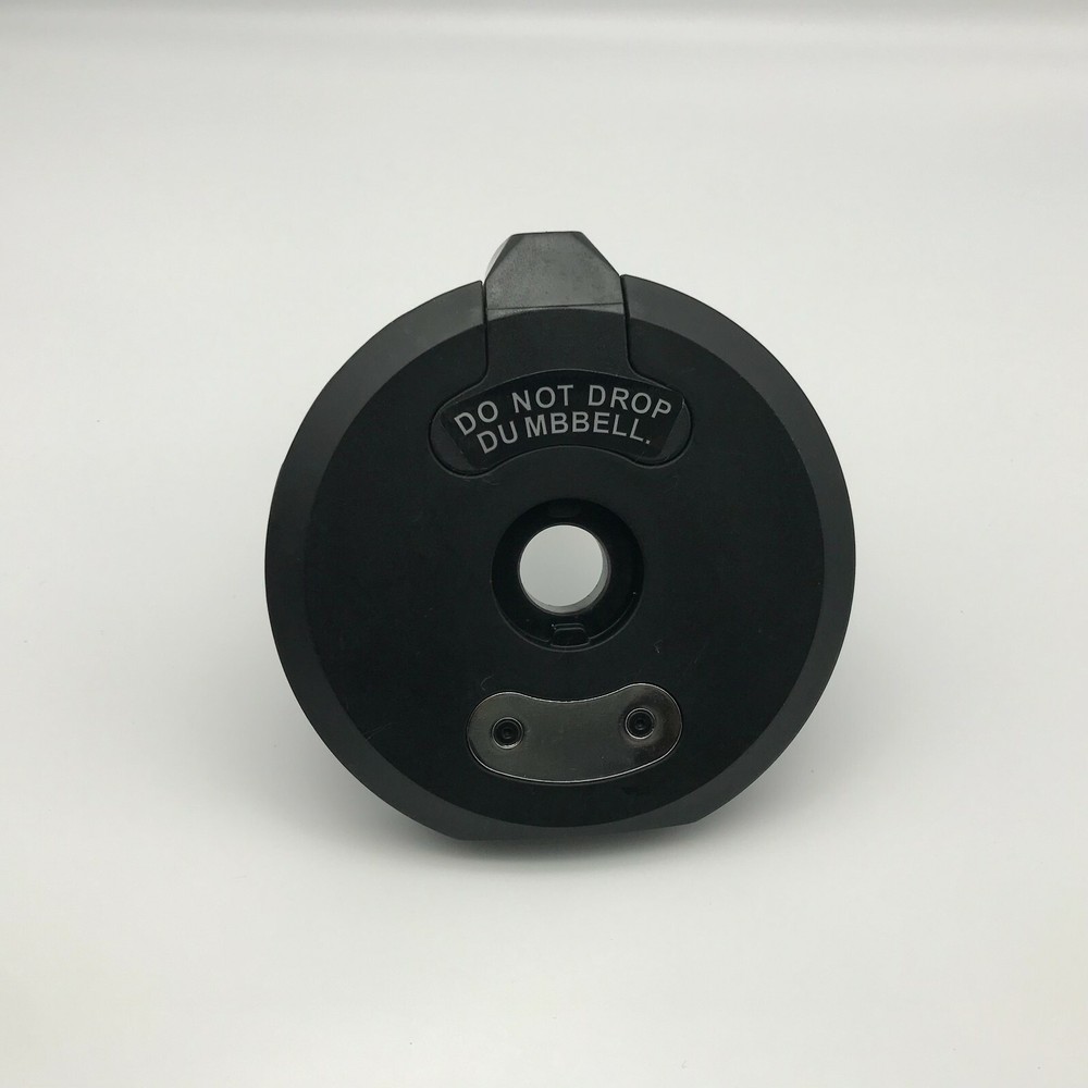Bowflex 1090 Dumbbell Replacement Handle Part Black Tab Endcap Dial Lock Disc