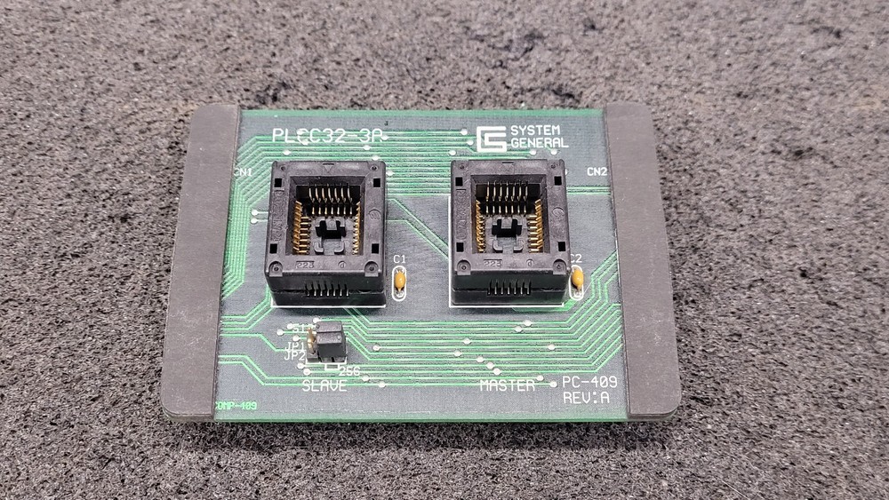 System General HSP Adapter PLCC 32 3A Socket PC-409 Rev A Multi Apro