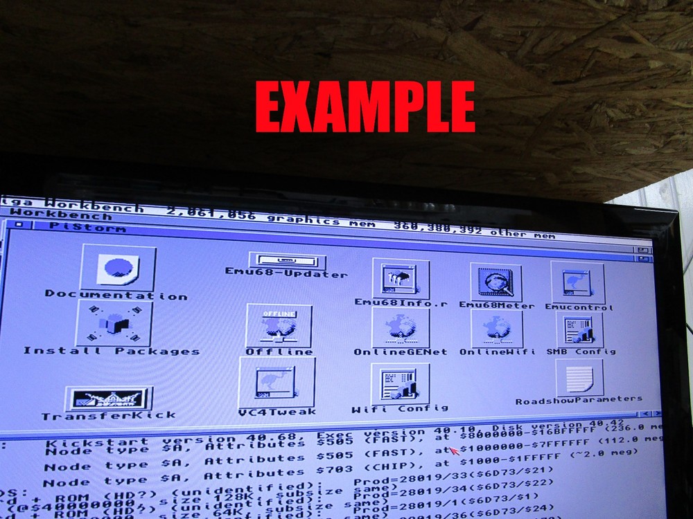 PISTORM 32 LITE + CABLE EXT KIT FOR COMMODORE AMIGA 1200 TESTED/WORKING 🎟💻🕹️