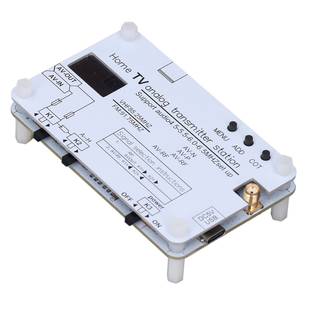 Home TV Analog Transmitter Station Transmission AV High Definition Part