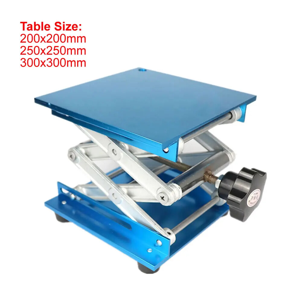 Aluminum Lifter Router Table Lifting Stand Rack Platform Benches Carpentry Tools