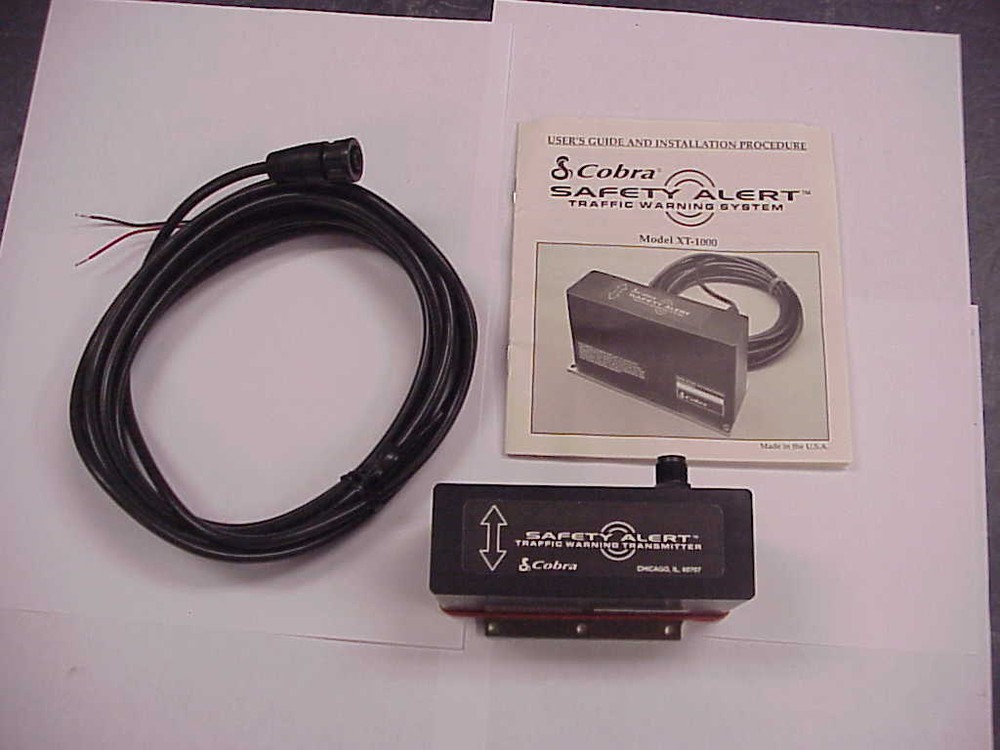 COBRA XT-1000 SAFETY ALERT TRAFFIC WARNING SYSTEM -TRANSMITTER