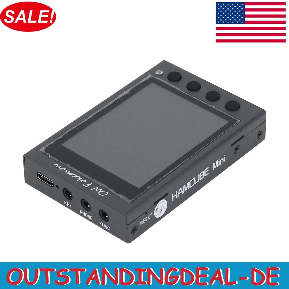 HAMCUBE Mini CW Trainer Morse Code Trainer Set For Telegraph Practice US&