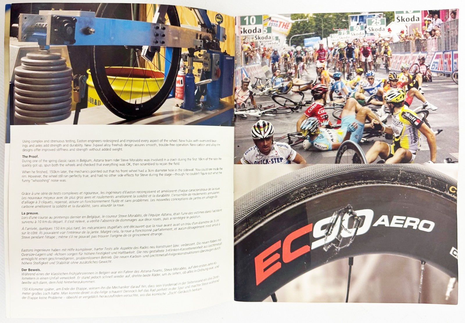 2008 EASTON Bicycle Products Catalog