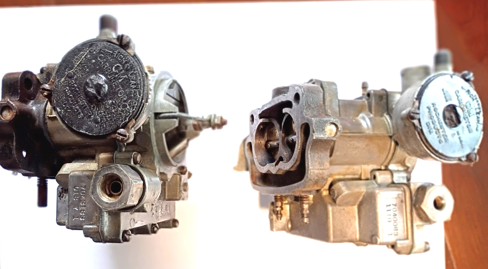 Chrysler 225 ROCHESTER- 2GC 2 BARREL Slant Six Marine Carbs 1970 Era Rebuilt