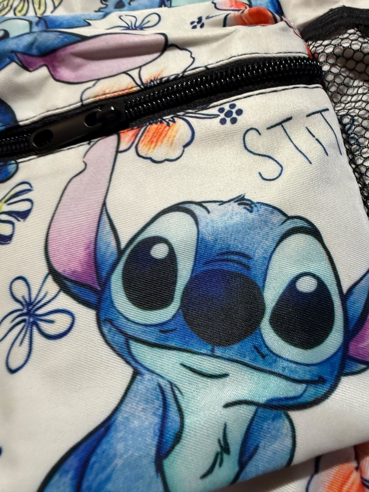 Disney Lilo & Stitch Stitch All Over Print Book Bag School Backpack