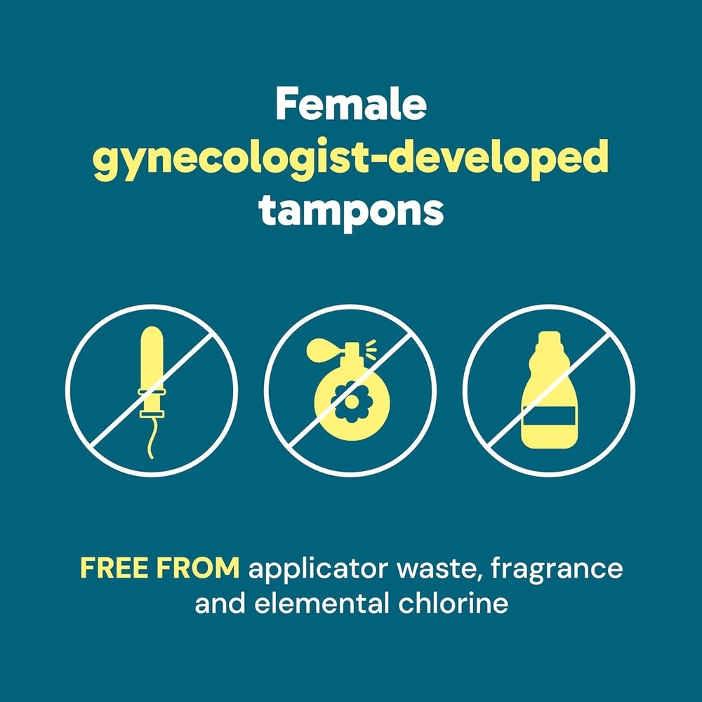 Ob Applicator-Free Tampons Multipack - 40ct Regular, Super, Plus Sizes Available