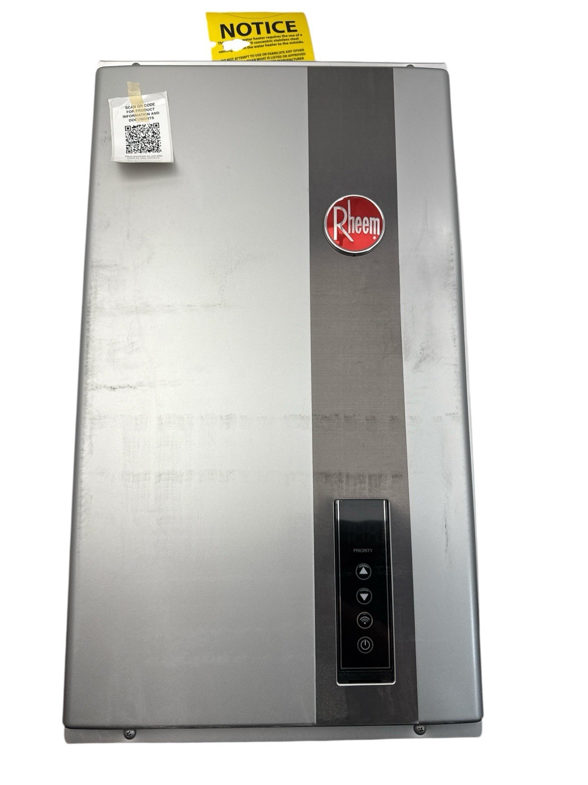 Rheem Natural Gas Indoor Tankless Water Heater SMART 9.5 GPM ECO200DVELN-3 (OB2)