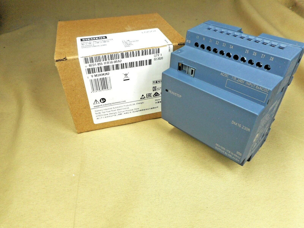 SIEMENS 6ED1055-1FB10-0BA2 logic module (NIB)