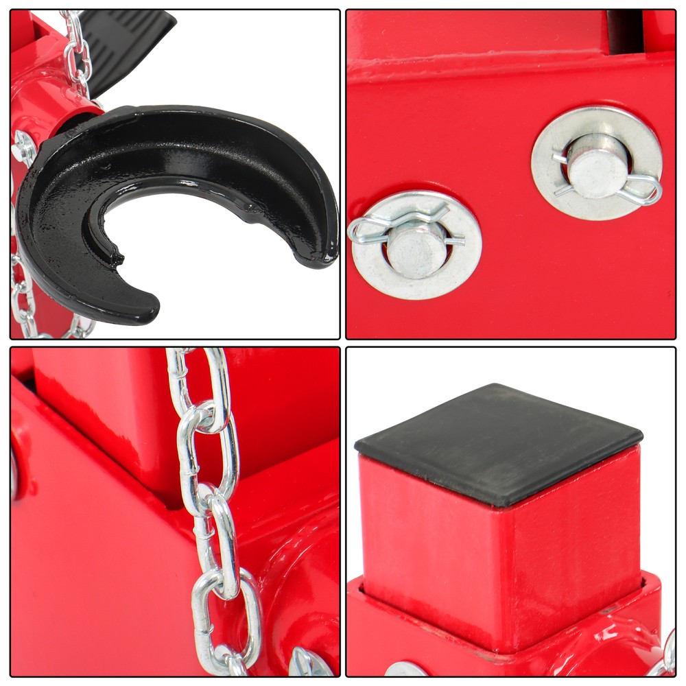 Coil Spring Compressor 4.5T Auto Strut Hydraulic Compressor Removing Tool Red