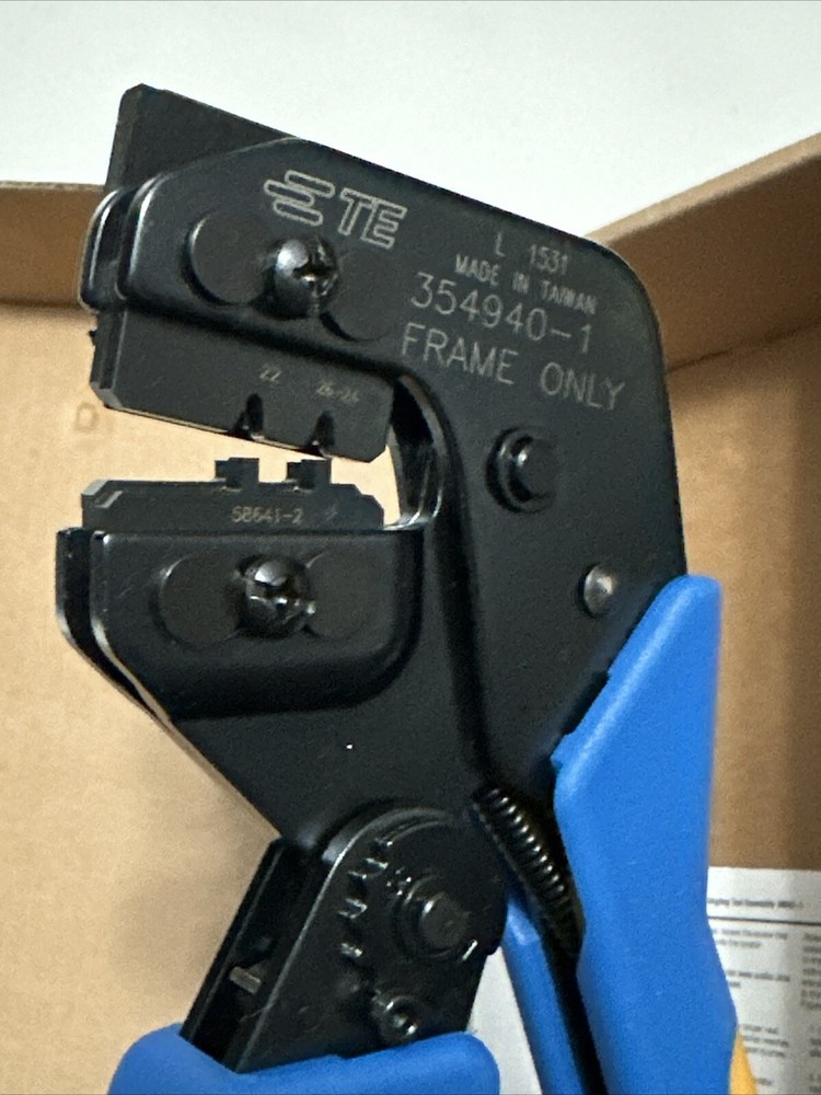TE 354940-1 Crimp Tool With 790183-5 Die
