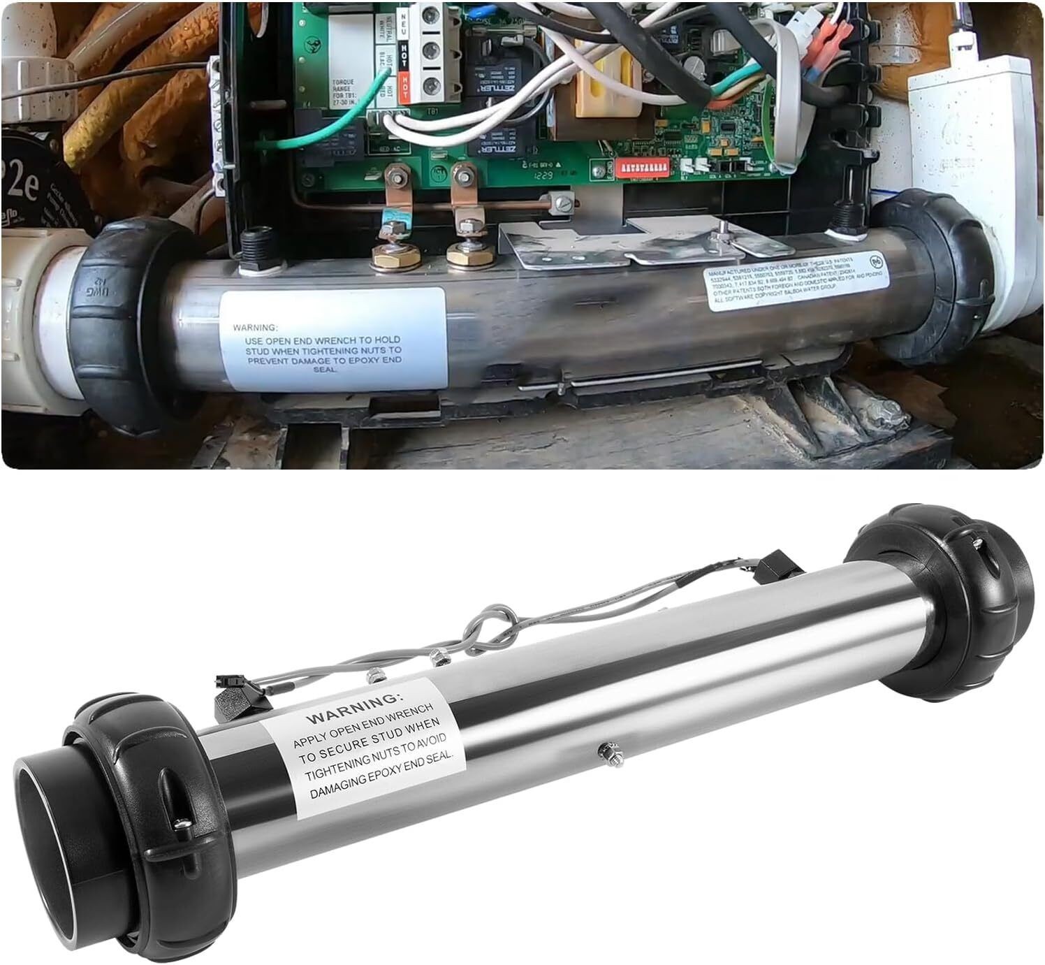 Replace Part for 58083 Balboa Hot Tub Heater Element 25-175-1010 VS M7 5.5KW