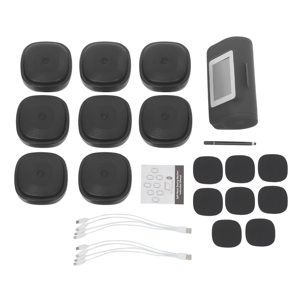 Split Musical Boxing, Punching Machine, Split Musical Boxing with 8 Targets