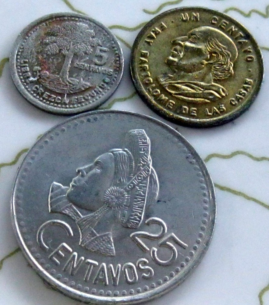 3COINS GUATEMALA UNC "D''