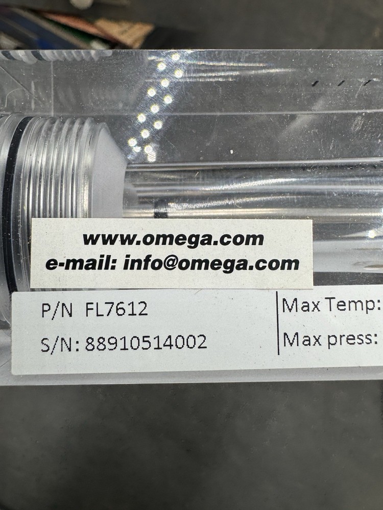 Omega FL7612 Acrylic Rotameter