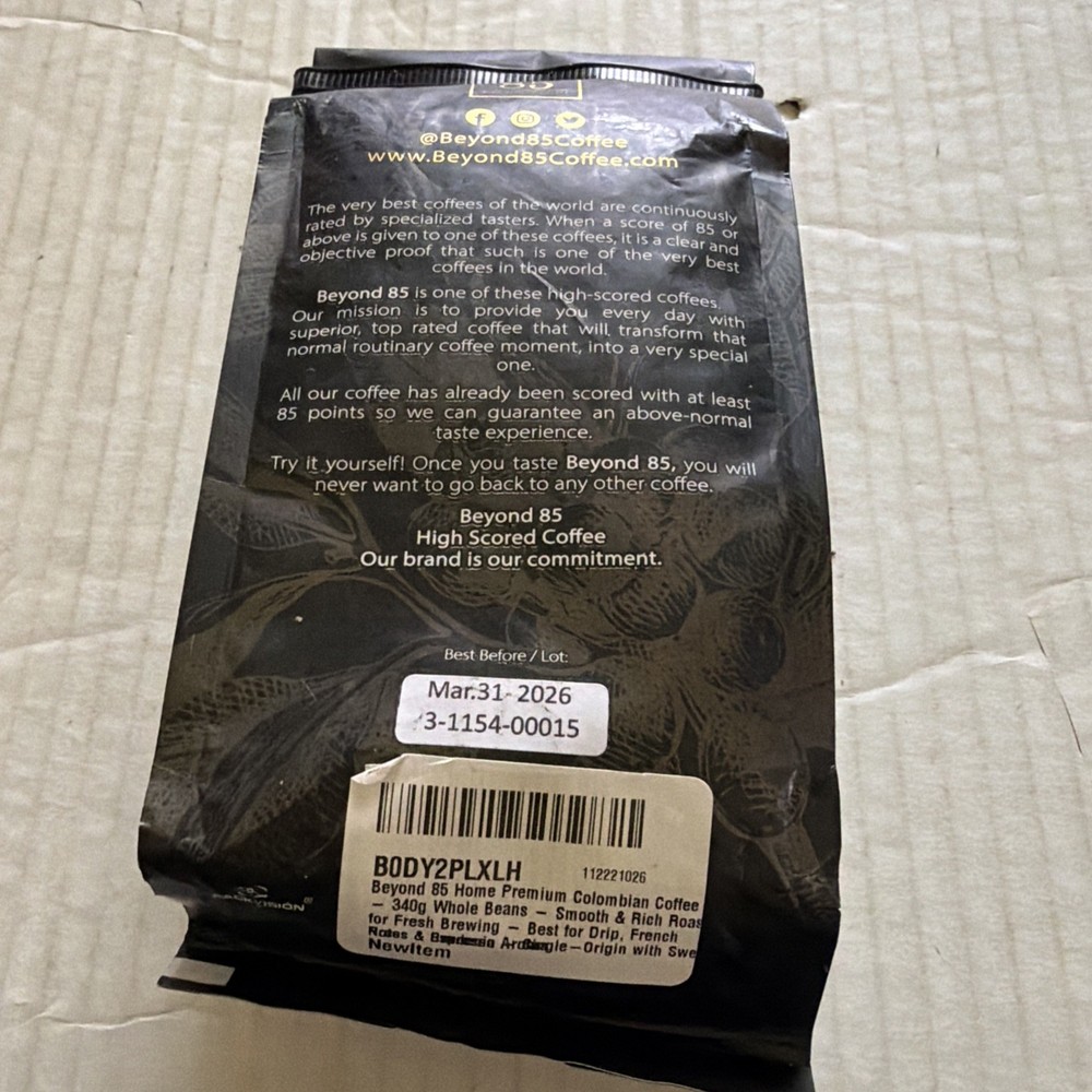 High Scored Coffee by Beyond 85 Coffee