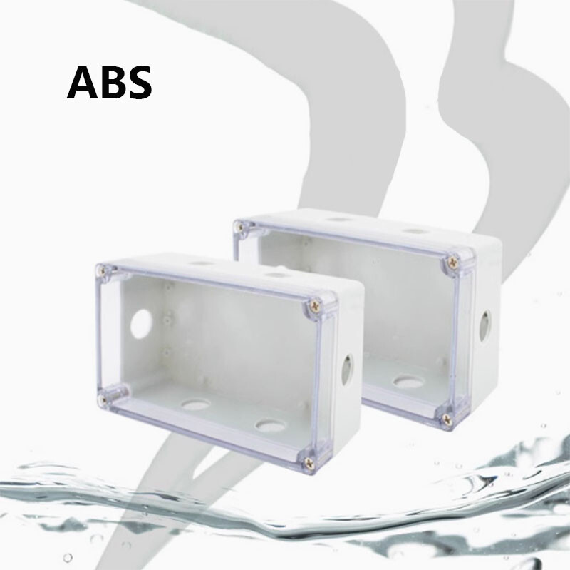 Waterproof Sealed ABS Plastic Enclosure Clear Lid Electronics Case Project Box