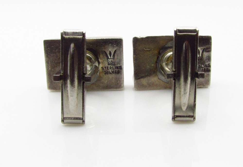 Sterling Silver Cufflinks with SEO Acronym
